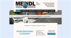 Desktop Screenshot of meindl-entruempelung.de