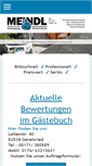 Mobile Screenshot of meindl-entruempelung.de